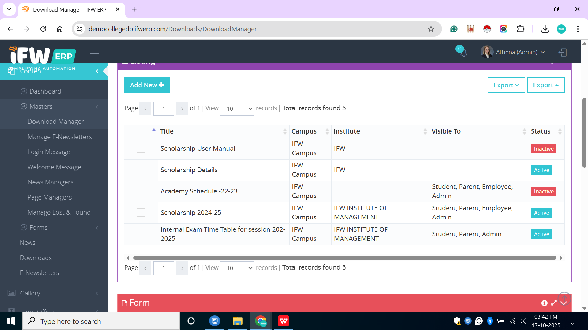 How to use the Download Manager?