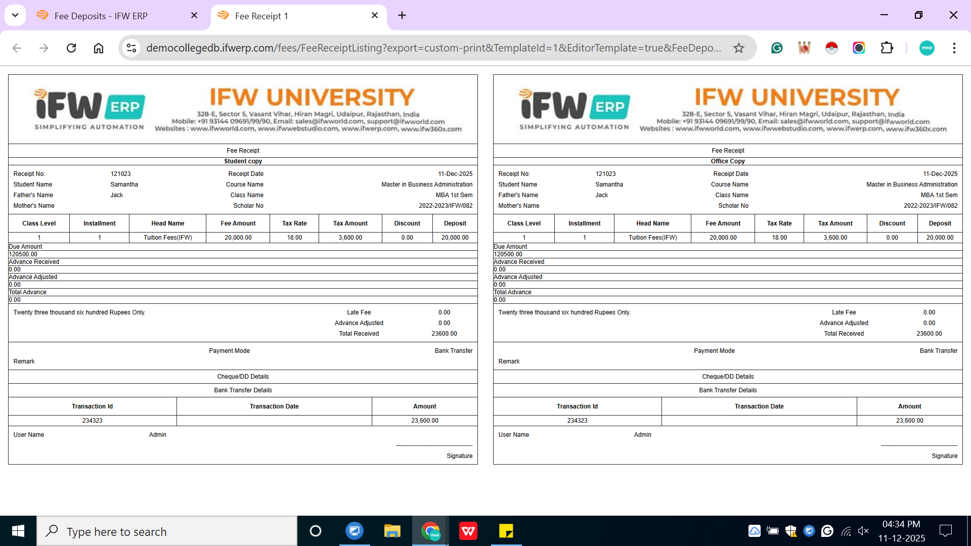 How to use the Late Fee For Later option?
